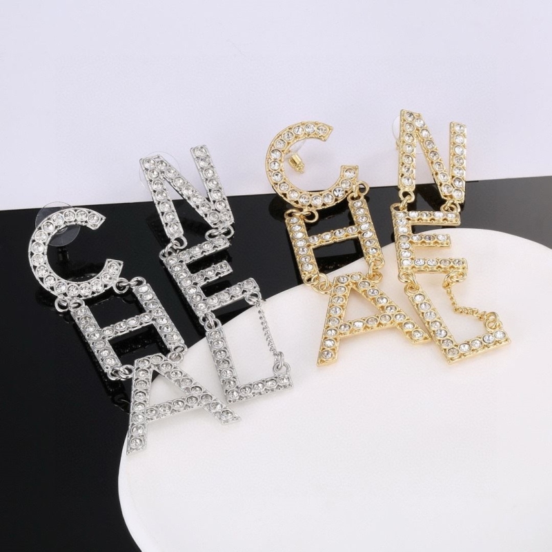 Ch*el earrings